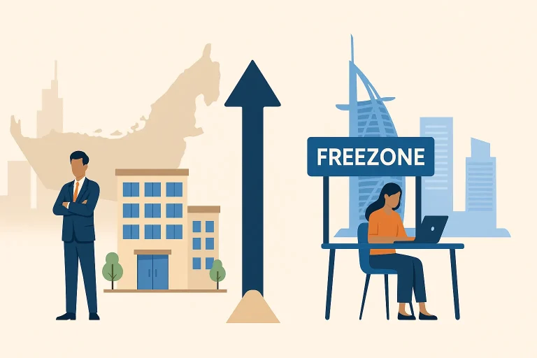 Mainland vs. Freezone UAE Company Setup